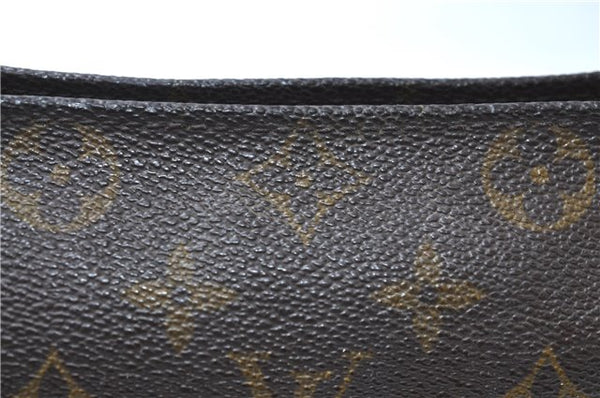 Authentic Louis Vuitton Monogram Poche Toilette 19 M47544 Cosmetics Pouch 7195E