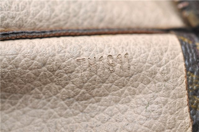 Authentic Louis Vuitton Monogram Poche Toilette 19 M47544 Cosmetics Pouch 7195E