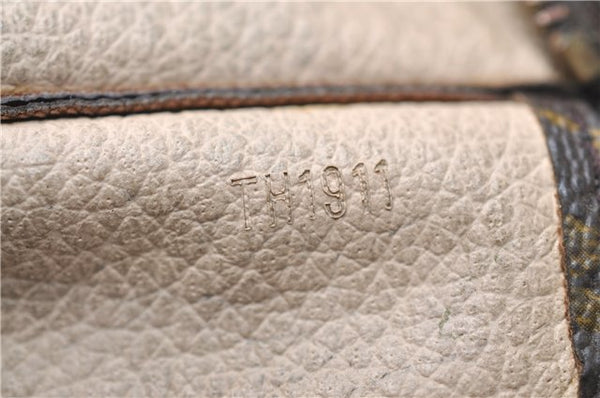 Authentic Louis Vuitton Monogram Poche Toilette 19 M47544 Cosmetics Pouch 7195E