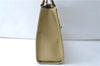 Authentic GUCCI Vintage Jackie Shoulder Hand Bag Leather 0021073 Beige 7196E