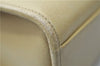 Authentic GUCCI Vintage Jackie Shoulder Hand Bag Leather 0021073 Beige 7196E