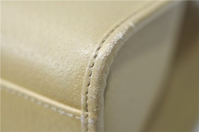 Authentic GUCCI Vintage Jackie Shoulder Hand Bag Leather 0021073 Beige 7196E