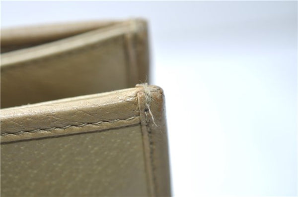 Authentic GUCCI Vintage Jackie Shoulder Hand Bag Leather 0021073 Beige 7196E