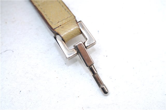 Authentic GUCCI Vintage Jackie Shoulder Hand Bag Leather 0021073 Beige 7196E