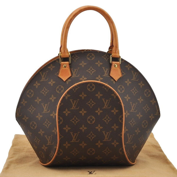 Authentic Louis Vuitton Monogram Ellipse MM Hand Bag M51126 LV 7196I