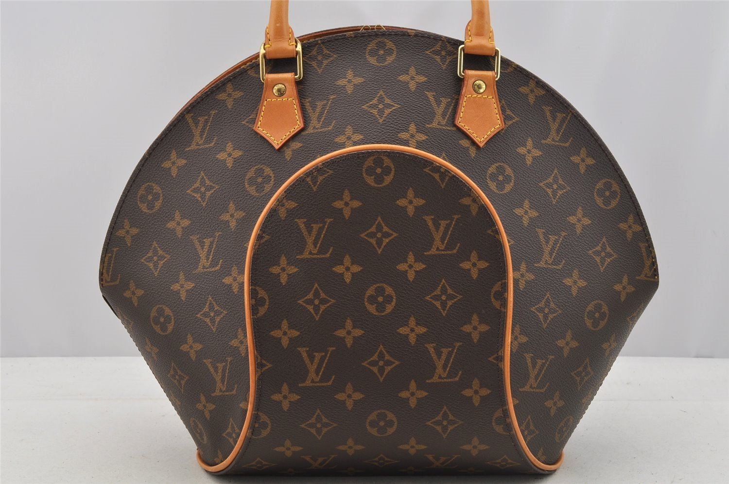 Authentic Louis Vuitton Monogram Ellipse MM Hand Bag M51126 LV 7196I