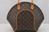Authentic Louis Vuitton Monogram Ellipse MM Hand Bag M51126 LV 7196I
