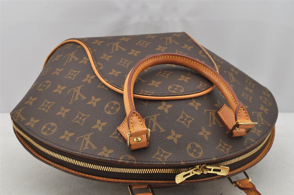 Authentic Louis Vuitton Monogram Ellipse MM Hand Bag M51126 LV 7196I