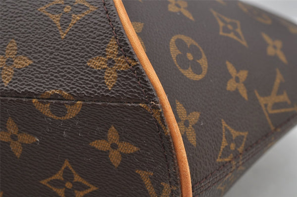 Authentic Louis Vuitton Monogram Ellipse MM Hand Bag M51126 LV 7196I