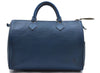 Authentic LOUIS VUITTON Epi Speedy 30 Hand Bag Blue M43005 LV 7197C
