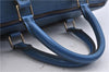 Authentic LOUIS VUITTON Epi Speedy 30 Hand Bag Blue M43005 LV 7197C