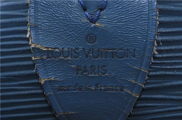 Authentic LOUIS VUITTON Epi Speedy 30 Hand Bag Blue M43005 LV 7197C
