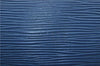Authentic LOUIS VUITTON Epi Speedy 30 Hand Bag Blue M43005 LV 7197C