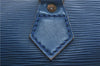Authentic LOUIS VUITTON Epi Speedy 30 Hand Bag Blue M43005 LV 7197C