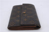 Authentic Louis Vuitton Monogram Long Bifold Wallet Purse 3Set LV 7197D