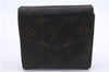 Authentic Louis Vuitton Monogram Long Bifold Wallet Purse 3Set LV 7197D