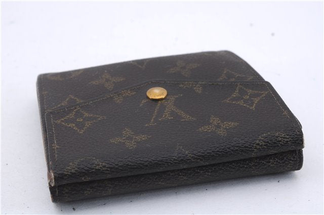 Authentic Louis Vuitton Monogram Long Bifold Wallet Purse 3Set LV 7197D