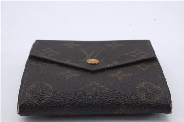 Authentic Louis Vuitton Monogram Long Bifold Wallet Purse 3Set LV 7197D