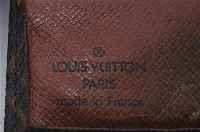 Authentic Louis Vuitton Monogram Long Bifold Wallet Purse 3Set LV 7197D