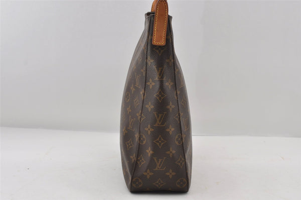 Authentic Louis Vuitton Monogram Looping GM Shoulder Bag M51145 LV 7197I