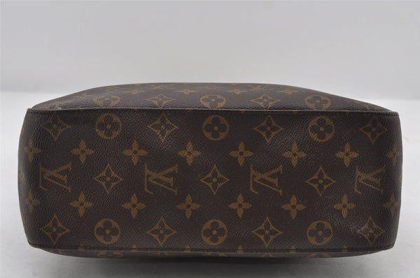 Authentic Louis Vuitton Monogram Looping GM Shoulder Bag M51145 LV 7197I