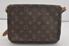 Authentic Louis Vuitton Monogram Musette Tango Shoulder Bag M51257 LV 7198I