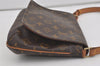 Authentic Louis Vuitton Monogram Musette Tango Shoulder Bag M51257 LV 7198I