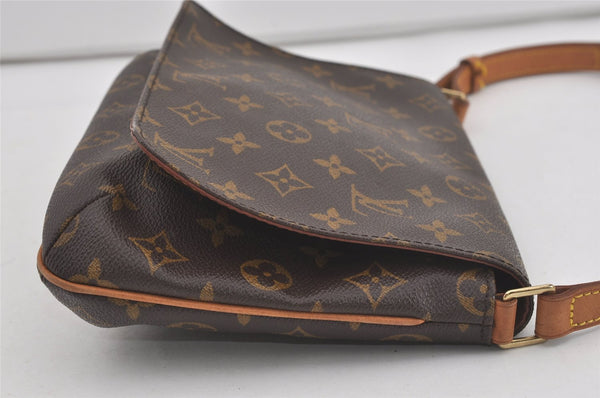 Authentic Louis Vuitton Monogram Musette Tango Shoulder Bag M51257 LV 7198I