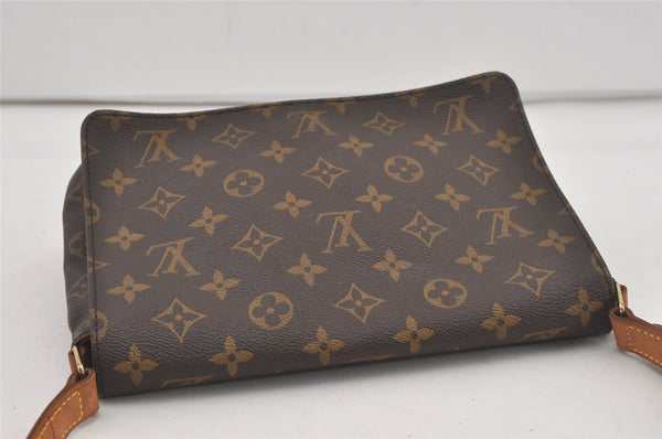 Authentic Louis Vuitton Monogram Musette Tango Shoulder Bag M51257 LV 7198I