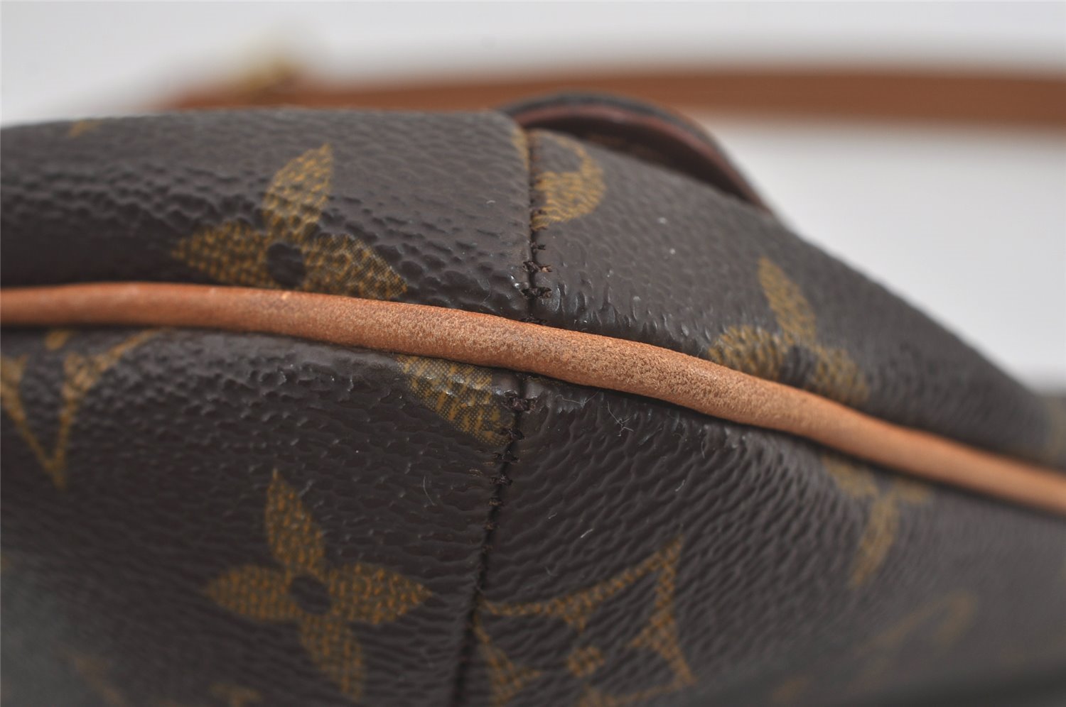 Authentic Louis Vuitton Monogram Musette Tango Shoulder Bag M51257 LV 7198I