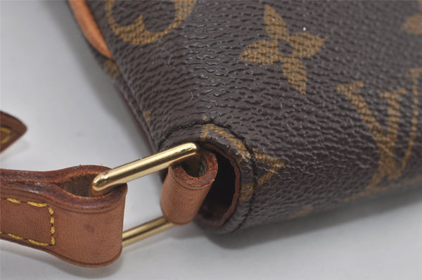 Authentic Louis Vuitton Monogram Musette Tango Shoulder Bag M51257 LV 7198I