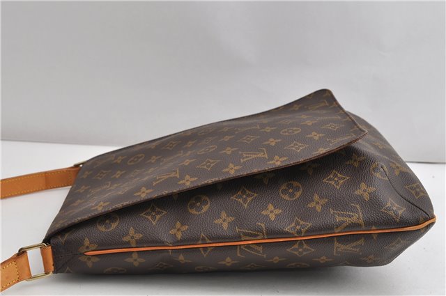 Authentic Louis Vuitton Monogram Musette Shoulder Cross Body Bag M51256 LV 7199F