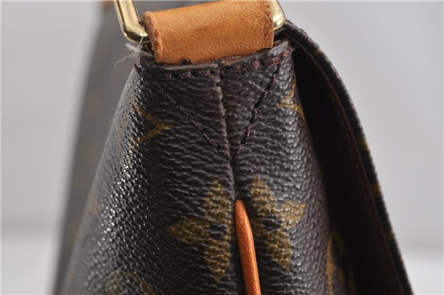 Authentic Louis Vuitton Monogram Musette Shoulder Cross Body Bag M51256 LV 7199F