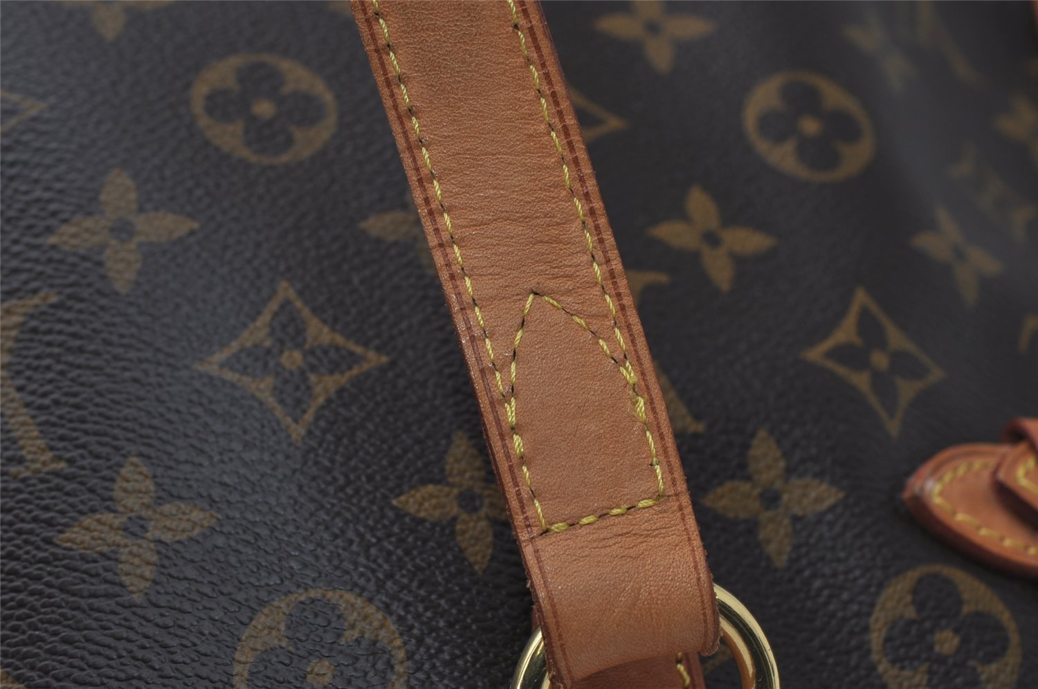 Authentic Louis Vuitton Monogram Batignolles Horizontal Tote Bag M51154 LV 7199I