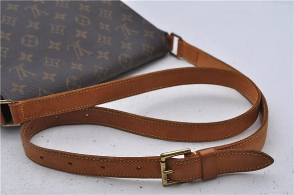 Authentic LOUIS VUITTON Monogram Musette Shoulder Cross Body Bag M51256 LV 7200C
