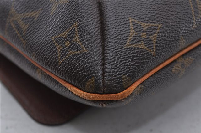 Authentic LOUIS VUITTON Monogram Musette Shoulder Cross Body Bag M51256 LV 7200C