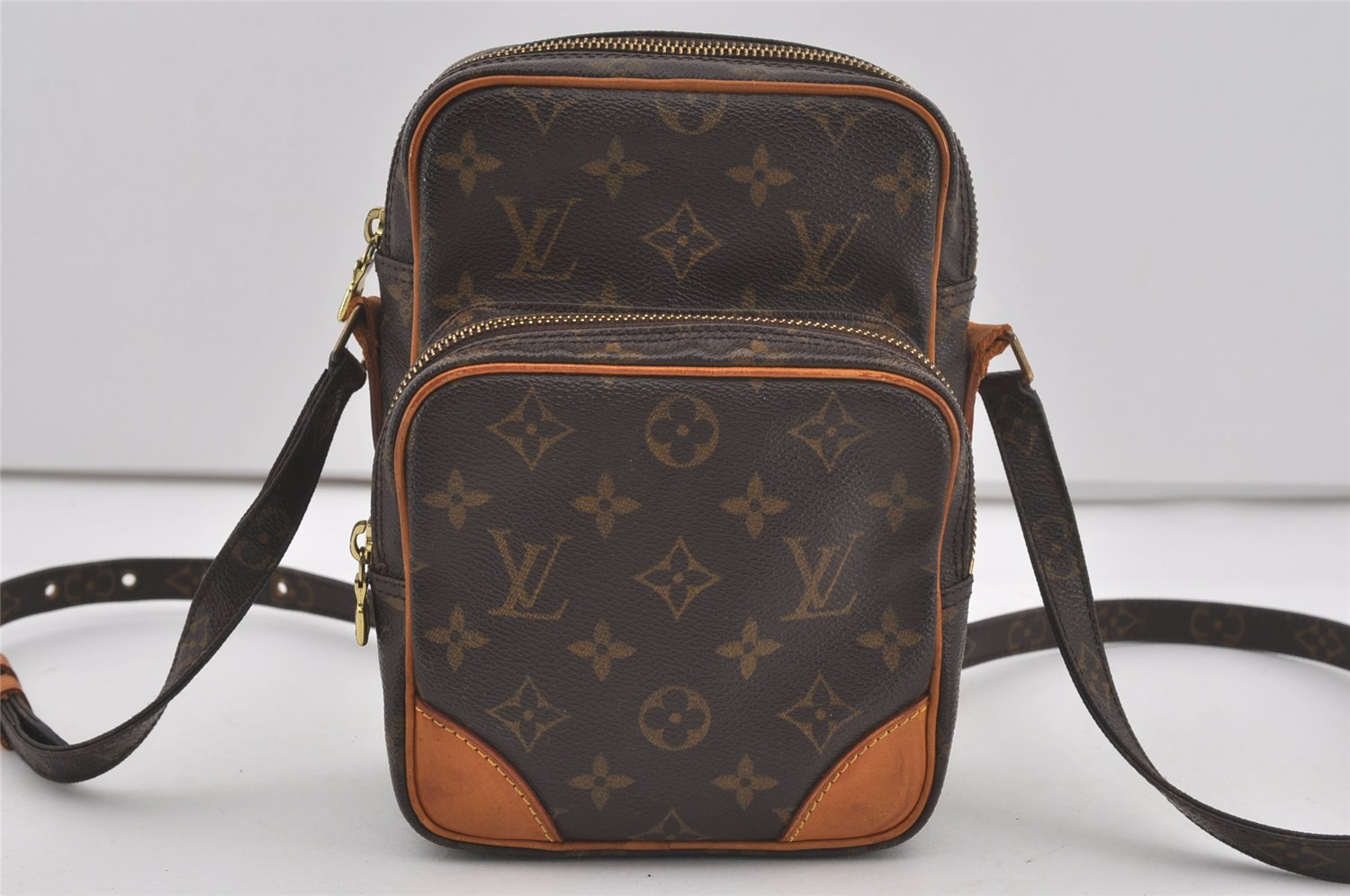 Authentic Louis Vuitton Monogram Amazone Shoulder Cross Body Bag M45236 LV 7200I