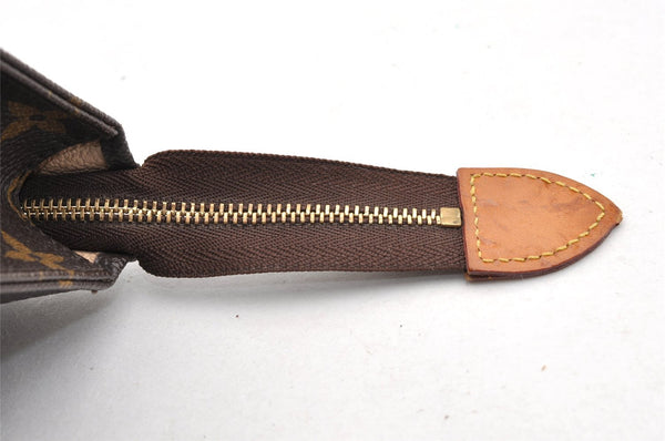 Authentic Louis Vuitton Monogram Poche Toilette 19 M47544 Cosmetics Pouch 7202I