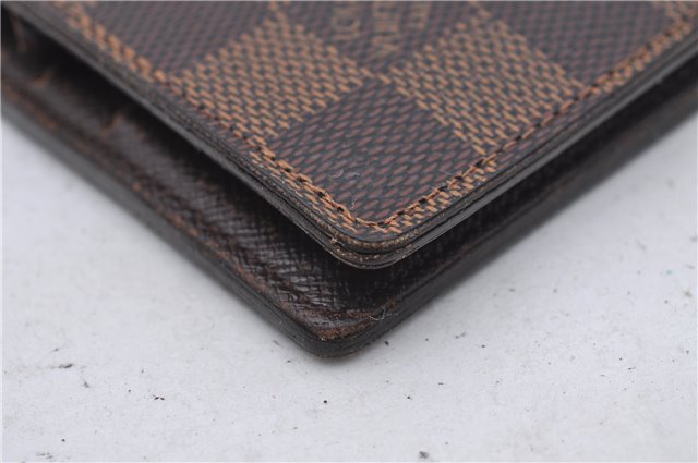 Authentic Louis Vuitton Damier Portefeuille Marco Wallet Purse N61675 LV 7203D