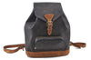 Authentic LOUIS VUITTON Monogram Montsouris MM Backpack M51136 LV 7206C