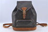 Authentic LOUIS VUITTON Monogram Montsouris MM Backpack M51136 LV 7206C