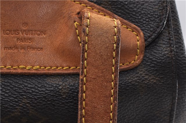 Authentic LOUIS VUITTON Monogram Montsouris MM Backpack M51136 LV 7206C