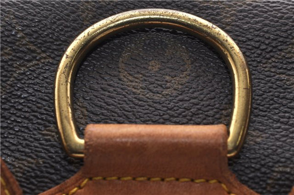 Authentic LOUIS VUITTON Monogram Montsouris MM Backpack M51136 LV 7206C
