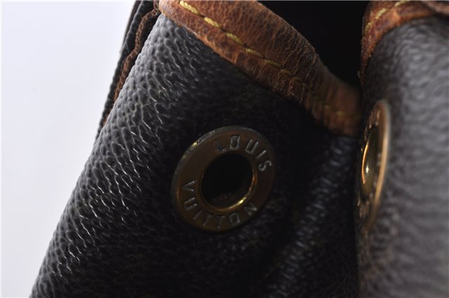 Authentic LOUIS VUITTON Monogram Montsouris MM Backpack M51136 LV 7206C