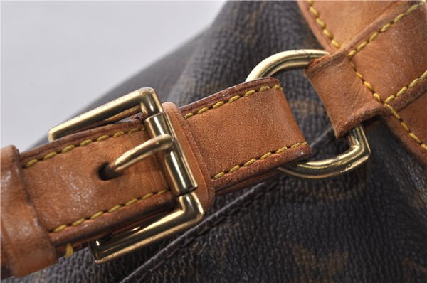 Authentic LOUIS VUITTON Monogram Montsouris MM Backpack M51136 LV 7206C