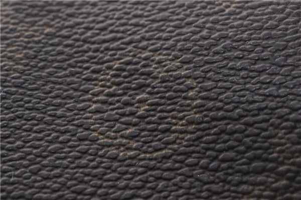 Authentic LOUIS VUITTON Monogram Montsouris MM Backpack M51136 LV 7206C