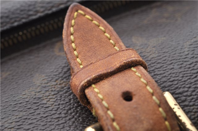 Authentic LOUIS VUITTON Monogram Montsouris MM Backpack M51136 LV 7206C