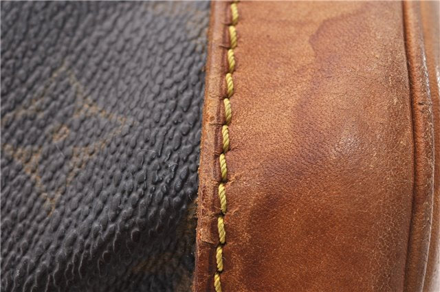 Authentic LOUIS VUITTON Monogram Montsouris MM Backpack M51136 LV 7206C