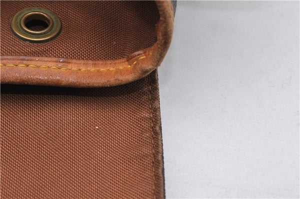 Authentic LOUIS VUITTON Monogram Montsouris MM Backpack M51136 LV 7206C