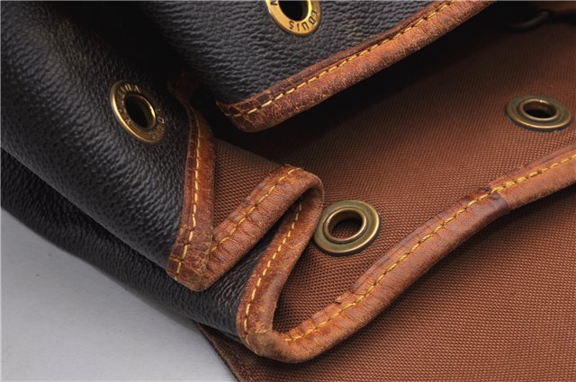 Authentic LOUIS VUITTON Monogram Montsouris MM Backpack M51136 LV 7206C